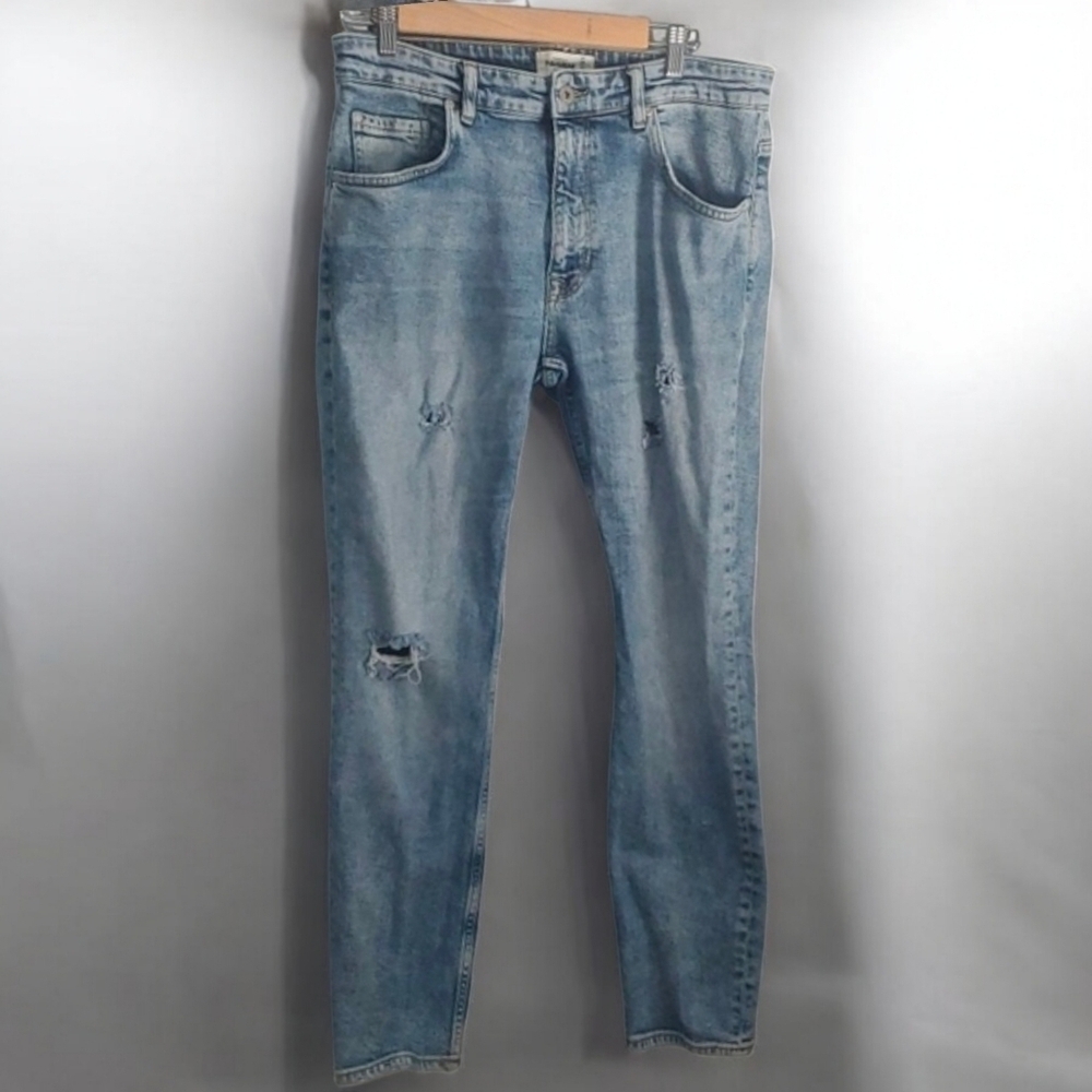 Pull & Bear Jeans‎ Mens Size 34 Blue